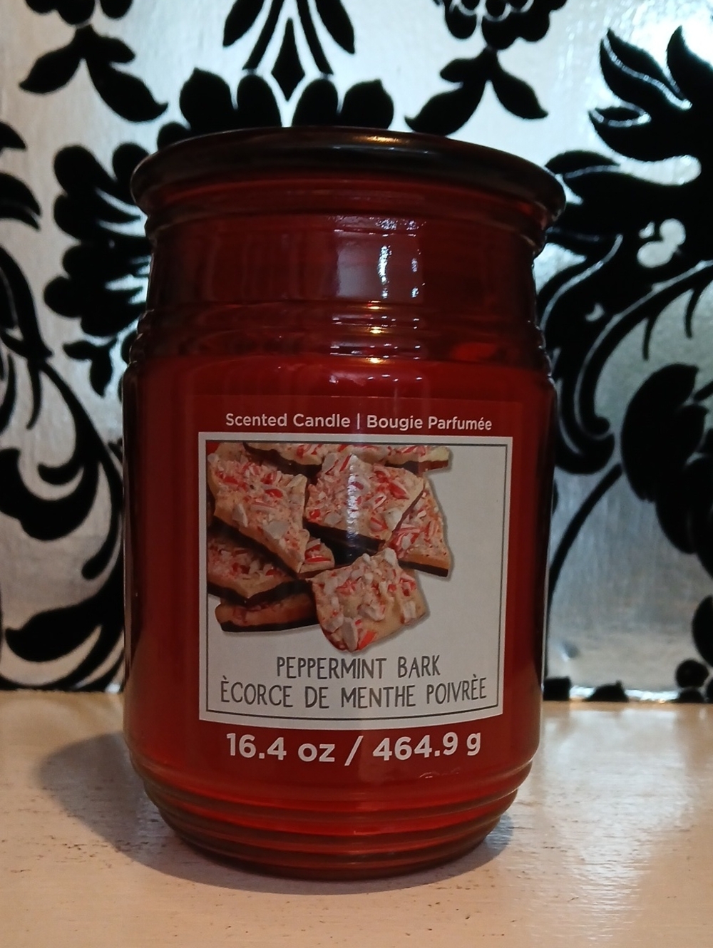 Peppermint Bark Jar Candle